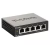 D-Link DGS-1100-05V2/E võrgulüliti Hallatav L2 Gigabit Ethernet (10/100/1000) Must