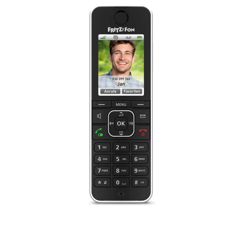 DECT telefon AVM FRITZ!Fon C6 Must