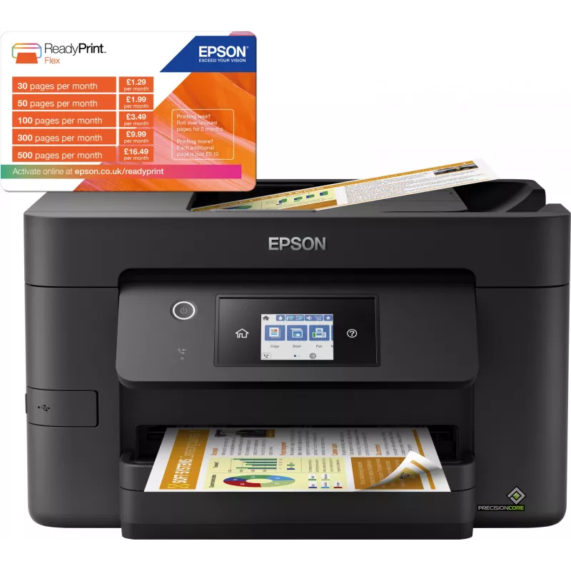 Epson WorkForce Pro WF-3820DWF tindiprinter A4 4800 x 2400 DPI 21 tk/min Wi-Fi