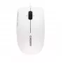 CHERRY MC 2000 juhtmega hiir kallutusrattaga, kahvatuhall, USB, mõlemakäeline, IR-LED, USB A-tüüp, 1600 DPI, hall