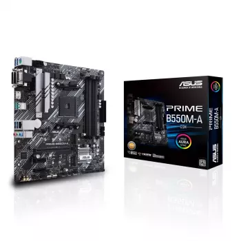 Emaplaat ASUS Prime B550M-A/CSM AMD B550 pesa AM4 micro ATX