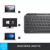 LOGITECH Minimalistlik juhtmevaba valgustatud klaviatuur - MX KEYS MINI - Grafiit - Qwertz Saksa