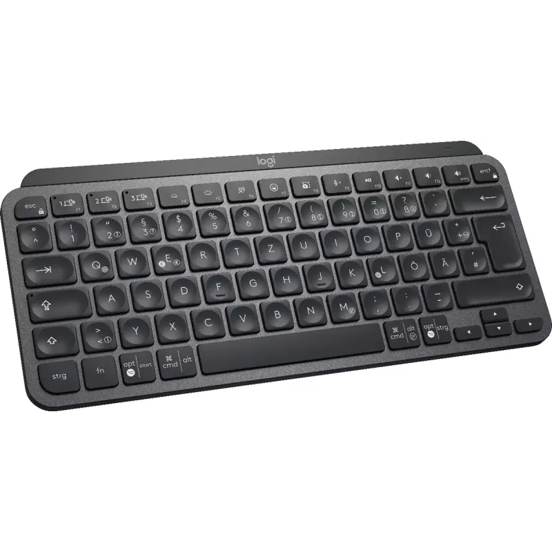 LOGITECH Minimalistlik juhtmevaba valgustatud klaviatuur - MX KEYS MINI - Grafiit - Qwertz Saksa