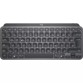 LOGITECH Minimalistlik juhtmevaba valgustatud klaviatuur - MX KEYS MINI - Grafiit - Qwertz Saksa