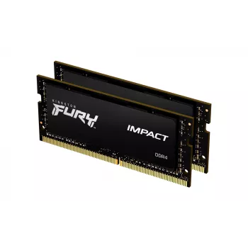 Kingston Technology FURY 64GB 3200MT/s DDR4 CL20 SODIMM (2 komplekt) Impact