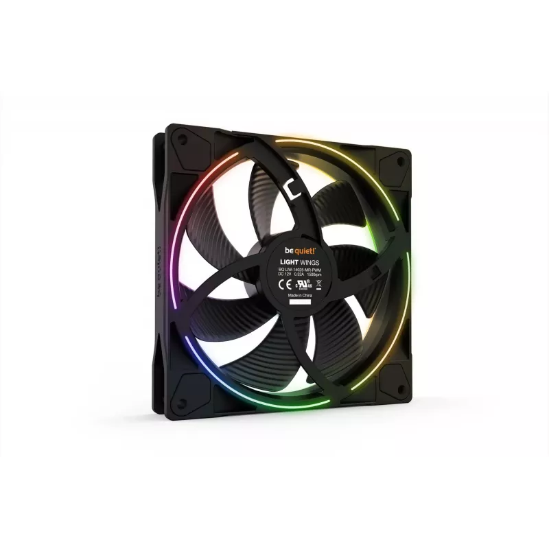 be quiet Light Wings 140mm ARGB PWM ventilaator must