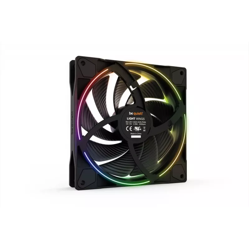 be quiet! Light Wings 140mm ARGB PWM High Speed Fan Must