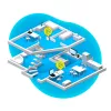 Repiiter FRITZ! 1200 AX 3000 Mbit/s Ethernet LAN Wi-Fi Valge 1 tk