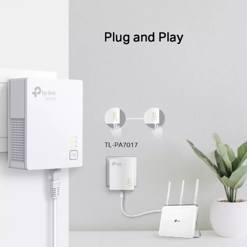 TP-Link TL-PA7019 KIT 1000 Mbit/s Ethernet LAN Valge