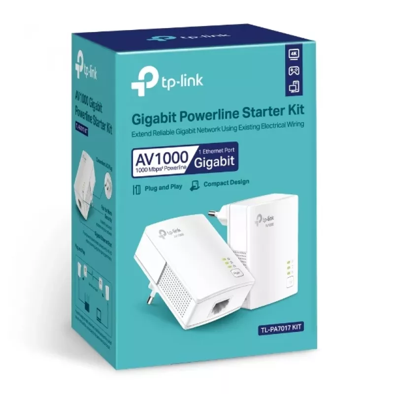 TP-Link TL-PA7019 KIT 1000 Mbit/s Ethernet LAN Valge