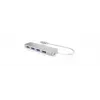 ICY BOX IB-HUB1425-C3 USB 3.2 Gen 1 (3.1 Gen 1) USB-C 5000 Mbit/s Hõbedane