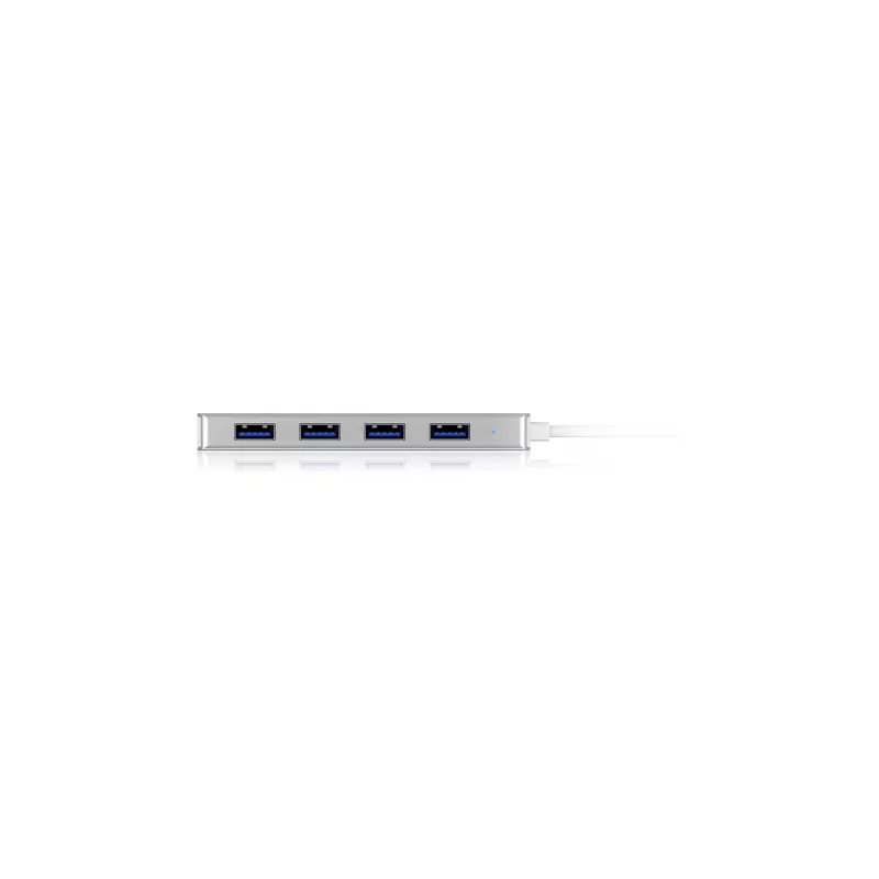 ICY BOX IB-HUB1425-C3 USB 3.2 Gen 1 (3.1 Gen 1) USB-C 5000 Mbit/s Hõbedane