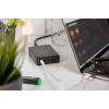 DIGITUS 4-pordiline USB-laadija, 72W 1x USB-C (PD) 5,9,15,20V/3A, 3x USB-A 5V/2.4A, must