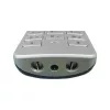 Yealink SIP-W56H DECT telefonitoru helistaja ID must, hõbedane