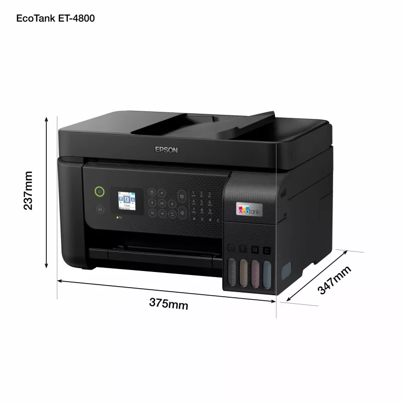Epson EcoTank ET-4800 tindiprinter A4 5760 x 1440 DPI 33 lk/min Wi-Fi