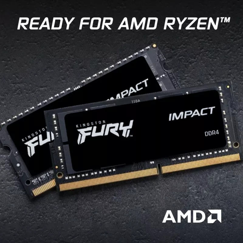 Kingston Technology FURY 32GB 3200MT/s DDR4 CL20 SODIMM (2 tk komplekt) Impact