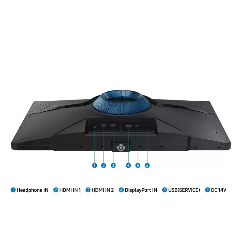 Samsung G40B arvutimonitor 63,5 cm (25 tolli) 1920 x 1080 pikslit Full HD must
