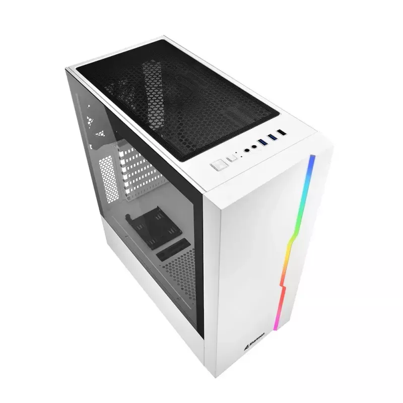 PC Case Sharkoon RGB Slider Midi Tower Valge