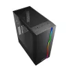 PC-korpus Sharkoon RGB Slider Midi Tower Must