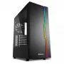 PC-korpus Sharkoon RGB Slider Midi Tower Must