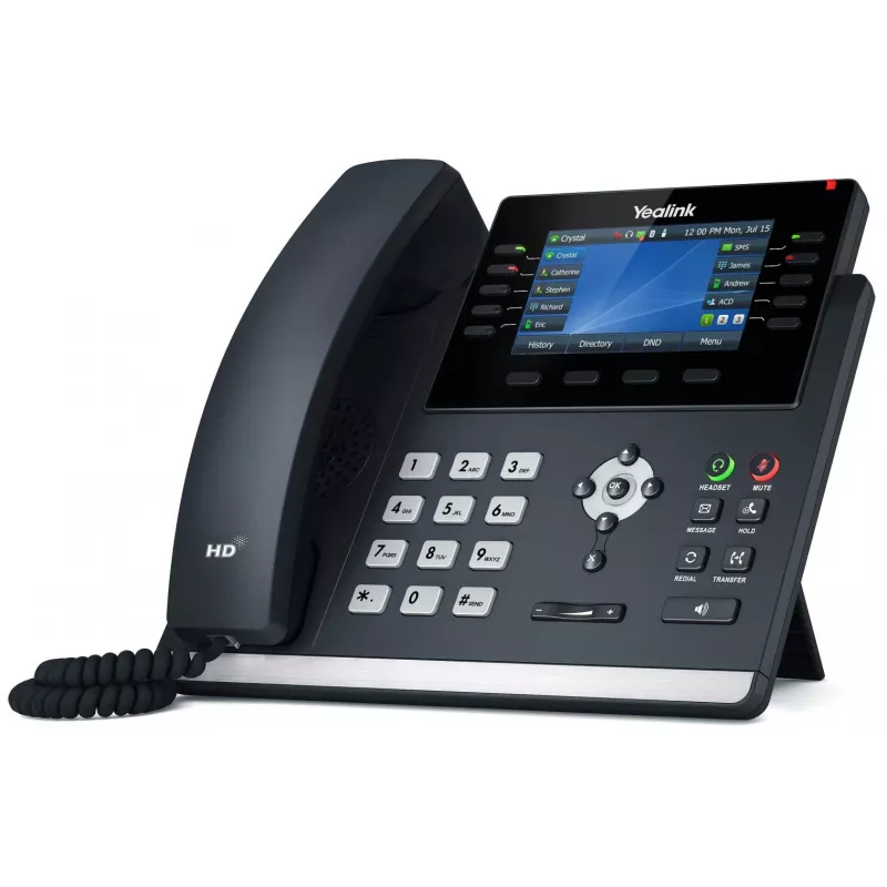 Yealink SIP-T46U IP-telefon hall LCD Wi-Fi