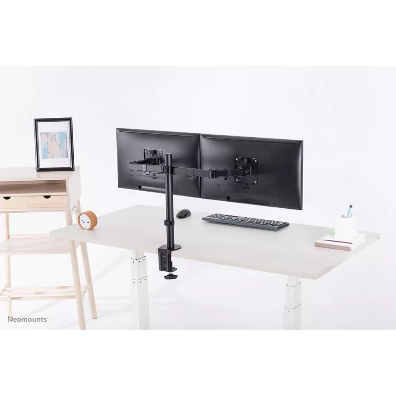 Neomounts FPMA-D550DMust monitori käsi 10-32 tolli, klamber/tõmmits, 8 kg, 25,4 cm (10 tolli), 81,3 cm (32 tolli), 100 x 100 mm, must