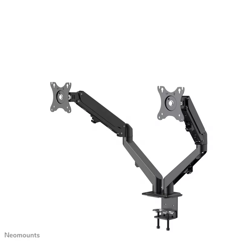 Neomounts DS70-700BL2 Monitor arm 17-27 inch - gas spring, Clamp, 7 kg, 43.2 cm (17 inch), 68.6 cm (27 inch), 100 x 100 mm, Must