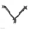 Neomounts DS70-700BL2 Monitor arm 17-27 inch - gas spring, Clamp, 7 kg, 43.2 cm (17 inch), 68.6 cm (27 inch), 100 x 100 mm, Must
