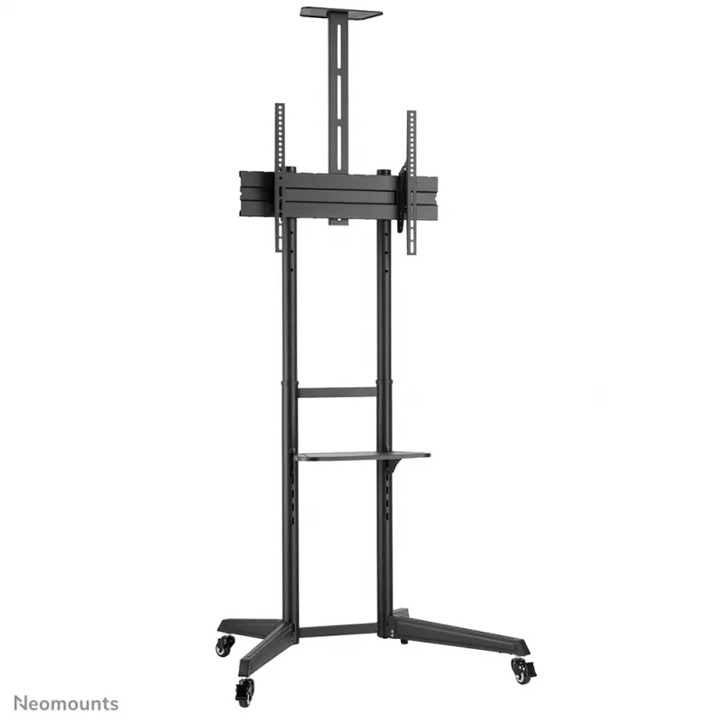 Neomounts FL50-550BL1 telerikäru 37-70 tolli, must, kaasaskantav põrandaalus, teras, 50 kg, 94 cm (37 tolli), 177,8 cm (70 tolli)