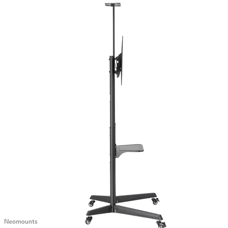 Neomounts FL50-550BL1 telerikäru 37-70 tolli, must, kaasaskantav põrandaalus, teras, 50 kg, 94 cm (37 tolli), 177,8 cm (70 tolli)