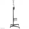 Neomounts FL50-550BL1 telerikäru 37-70 tolli, must, kaasaskantav põrandaalus, teras, 50 kg, 94 cm (37 tolli), 177,8 cm (70 tolli)