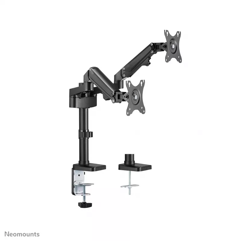 Neomounts DS70-750BL2 monitorihoidik 17-27 tolli - gaasvedru, Klamber/Läbiviigukinnitus, 7 kg, 43,2 cm (17 tolli), 68,6 cm (27 tolli), 100 x 100 mm, Must