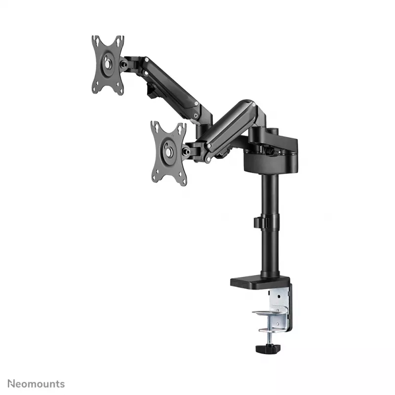 Neomounts DS70-750BL2 monitorihoidik 17-27 tolli - gaasvedru, Klamber/Läbiviigukinnitus, 7 kg, 43,2 cm (17 tolli), 68,6 cm (27 tolli), 100 x 100 mm, Must