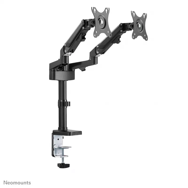 Neomounts DS70-750BL2 monitorihoidik 17-27 tolli - gaasvedru, Klamber/Läbiviigukinnitus, 7 kg, 43,2 cm (17 tolli), 68,6 cm (27 tolli), 100 x 100 mm, Must