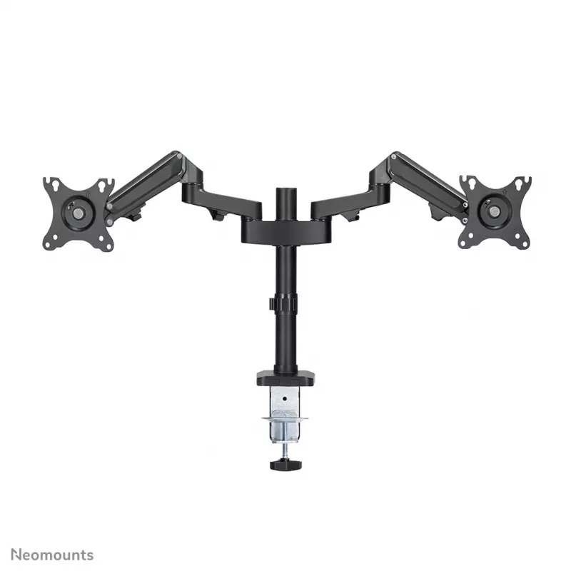 Neomounts DS70-750BL2 monitorihoidik 17-27 tolli - gaasvedru, Klamber/Läbiviigukinnitus, 7 kg, 43,2 cm (17 tolli), 68,6 cm (27 tolli), 100 x 100 mm, Must