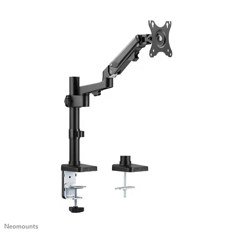 Neomounts DS70-750BL1 monitori käsi 17-27 tolli - gaasvedru, klamber/läbiviigukinnitus, 7 kg, 43,2 cm (17 tolli), 68,6 cm (27 tolli), 100 x 100 mm, must