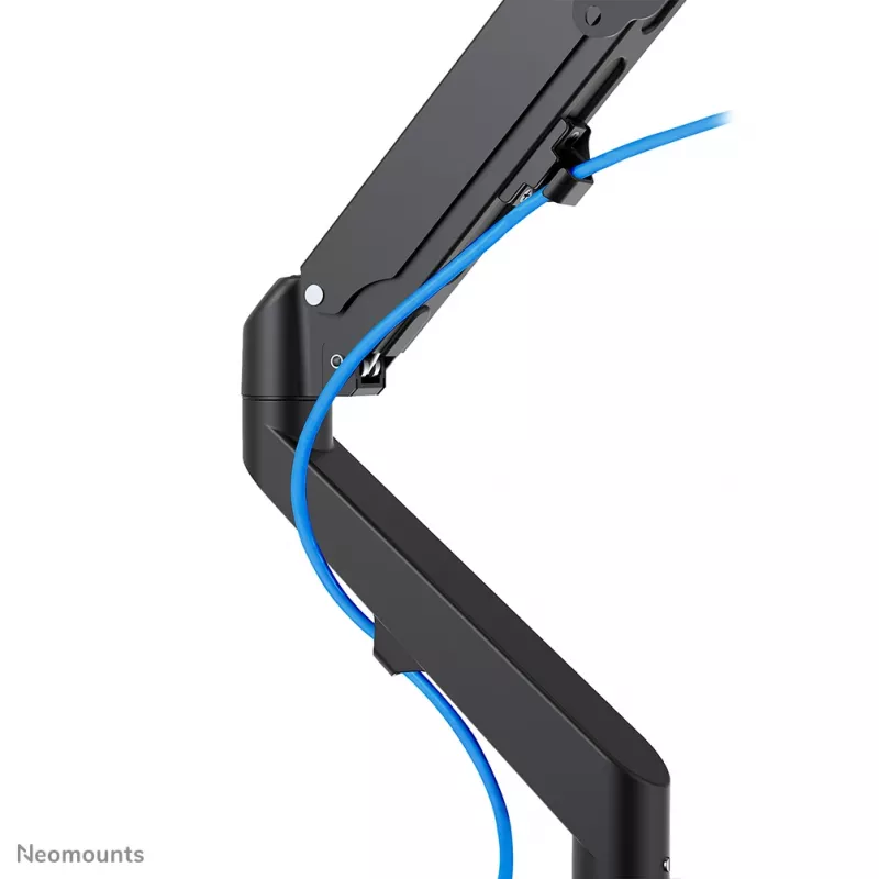 Neomounts DS70-700BL1 monitori vars 17-27 tolli - gaasvedru, klamber, 7 kg, 43,2 cm (17 tolli), 68,6 cm (27 tolli), 100 x 100 mm, must