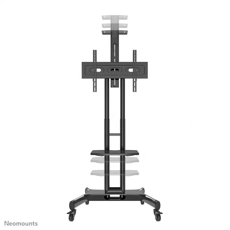 Neomounts NM-M1700Must TV trolley 32-75 inch, Must, Fixed floor stand, Steel, 50 kg, 81.3 cm (32 inch), 190.5 cm (75 inch)