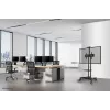 Neomounts NM-M1700Must TV trolley 32-75 inch, Must, Fixed floor stand, Steel, 50 kg, 81.3 cm (32 inch), 190.5 cm (75 inch)