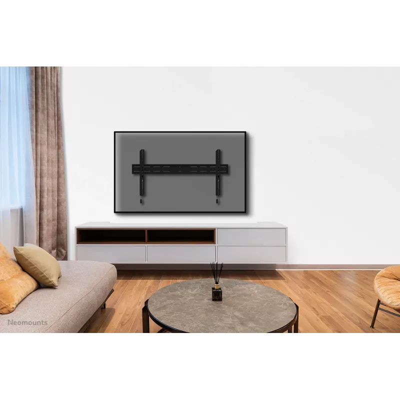 Neomounts WL30S-850BL18 TV-kinnitus seinale 43-86 tolli - fikseeritud - lukustatav - kiire paigaldus
