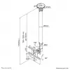 Neomounts FPMA-C100 Monitori/TV laekinnitus 10-30 tolli - kõrgus 79-129 cm