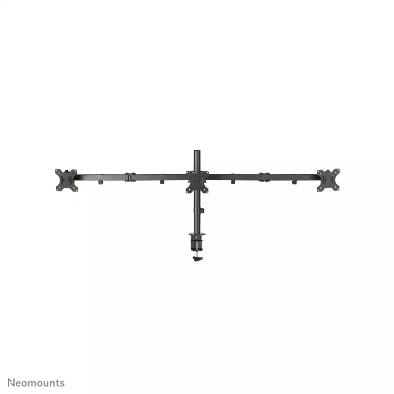 Neomounts FPMA-D550D3Must monitori kinnitusvarre 10-27 tolli, klamber/tihvt, 6 kg, 25,4 cm (10 tolli), 68,6 cm (27 tolli), 100 x 100 mm, must