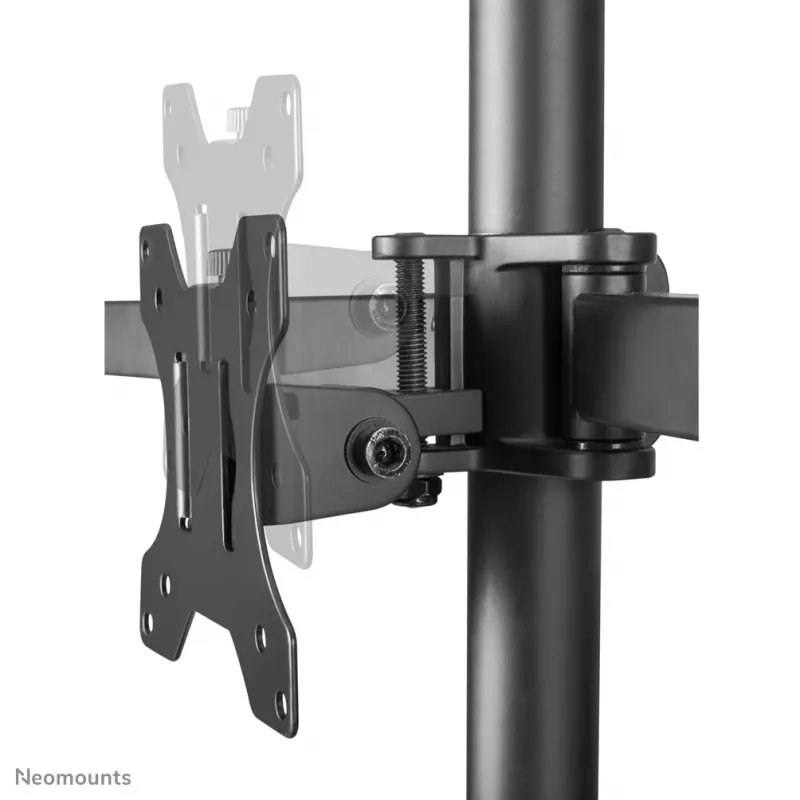 Neomounts FPMA-D550D3Must monitori kinnitusvarre 10-27 tolli, klamber/tihvt, 6 kg, 25,4 cm (10 tolli), 68,6 cm (27 tolli), 100 x 100 mm, must