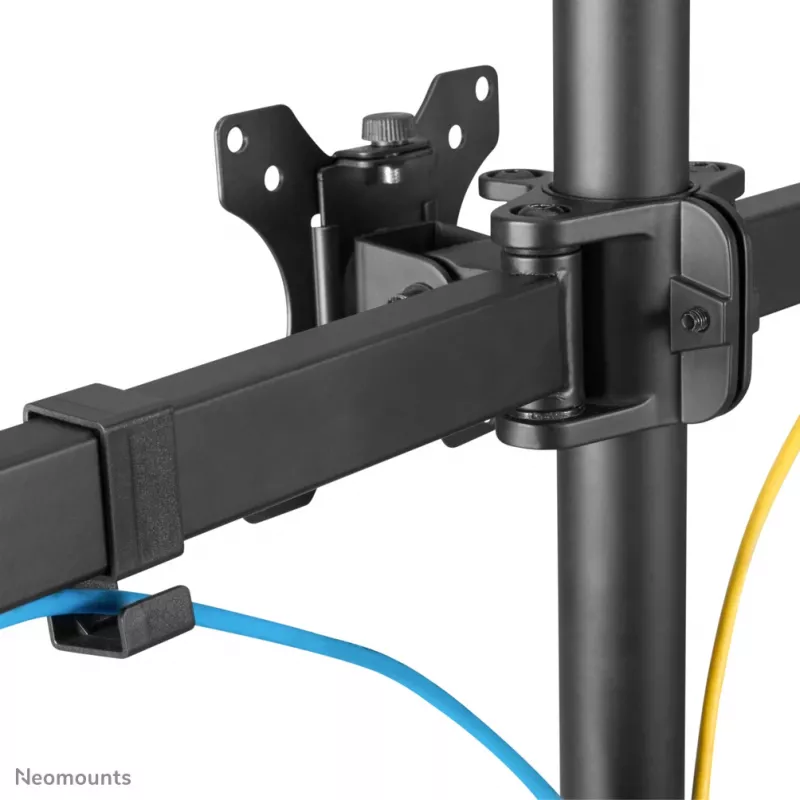 Neomounts FPMA-D550D3Must monitori kinnitusvarre 10-27 tolli, klamber/tihvt, 6 kg, 25,4 cm (10 tolli), 68,6 cm (27 tolli), 100 x 100 mm, must