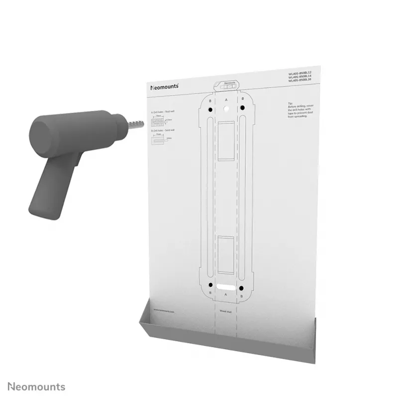 Neomounts WL40S-850BL14 TV mount wall 40-65 inch - full motion - fast installation