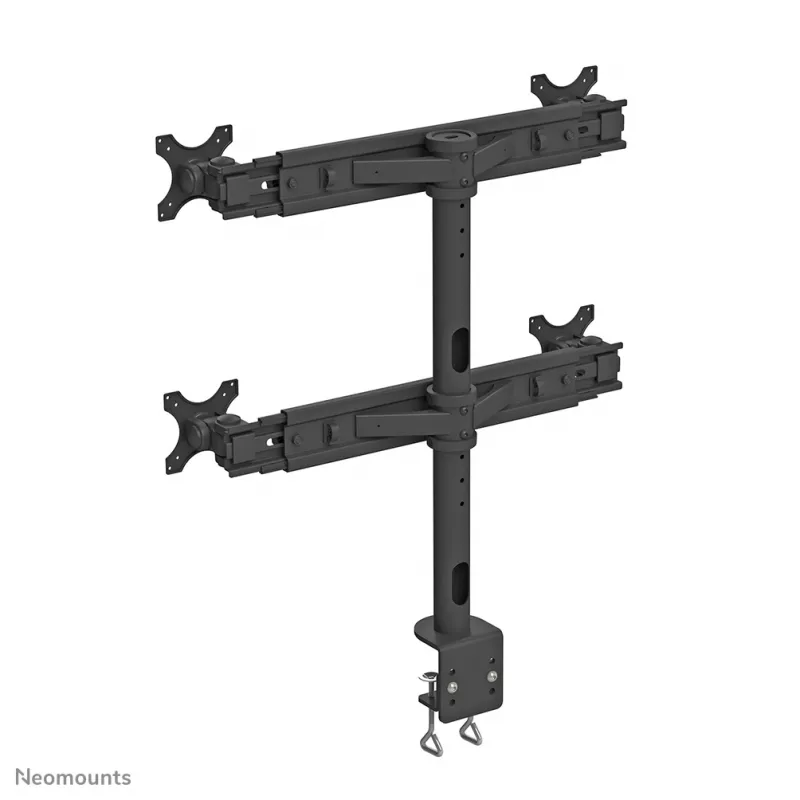Neomounts FPMA-D700D4 monitori käepide 19-30 tolli, klamber, 8 kg, 48,3 cm (19 tolli), 76,2 cm (30 tolli), 100 x 100 mm, must