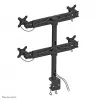 Neomounts FPMA-D700D4 monitori käepide 19-30 tolli, klamber, 8 kg, 48,3 cm (19 tolli), 76,2 cm (30 tolli), 100 x 100 mm, must