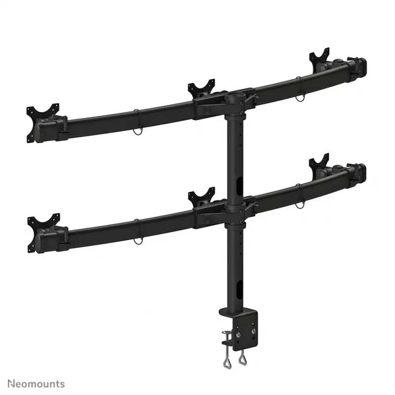 Neomounts FPMA-D700D6 monitori käepide 19-27 tolli, klamber, 8 kg, 48,3 cm (19 tolli), 68,6 cm (27 tolli), 100 x 100 mm, must