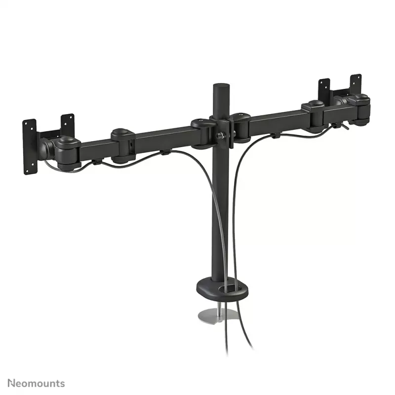 Neomounts FPMA-D960DG monitorihoidik 10-27 tolli, läbiviigukinnitus, 8 kg, 25,4 cm (10 tolli), 68,6 cm (27 tolli), 100 x 100 mm, must