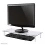 Neomounts NSMONITOR10 Monitor/laptop riser - universal, 25 kg, Height adjustment, Transparent